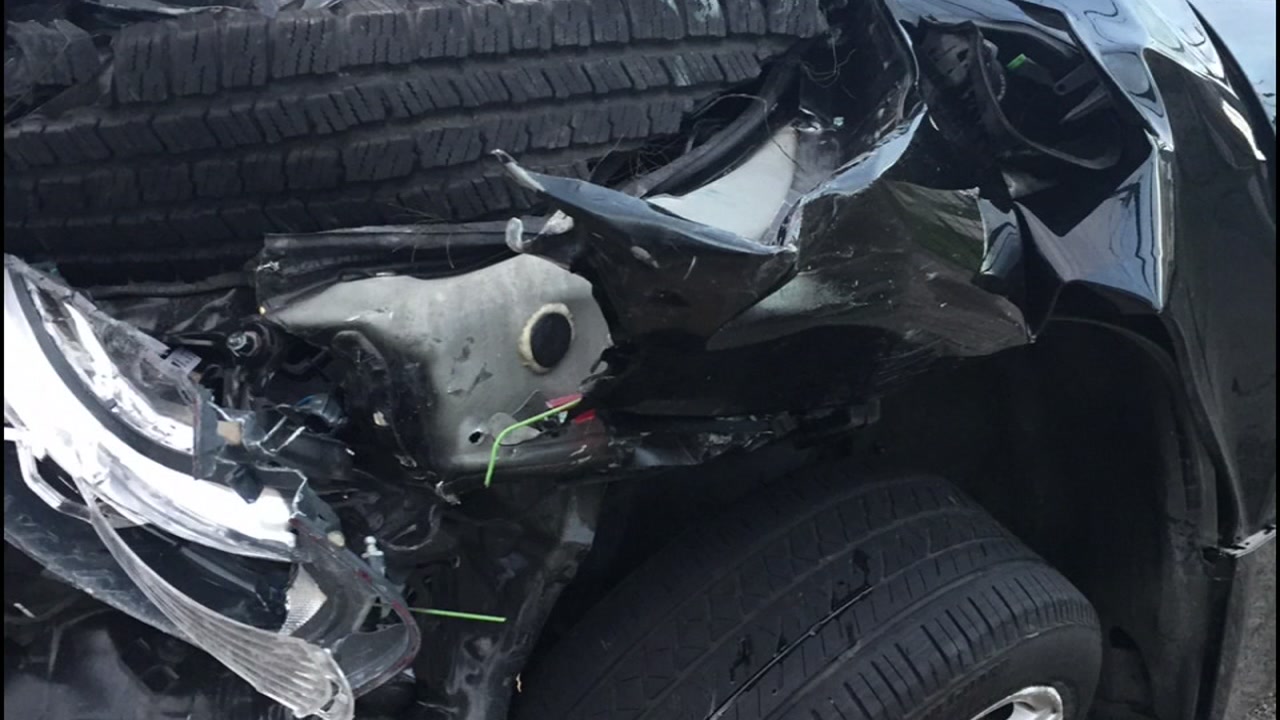 Couple hit by a chase suspect want restitution for damage